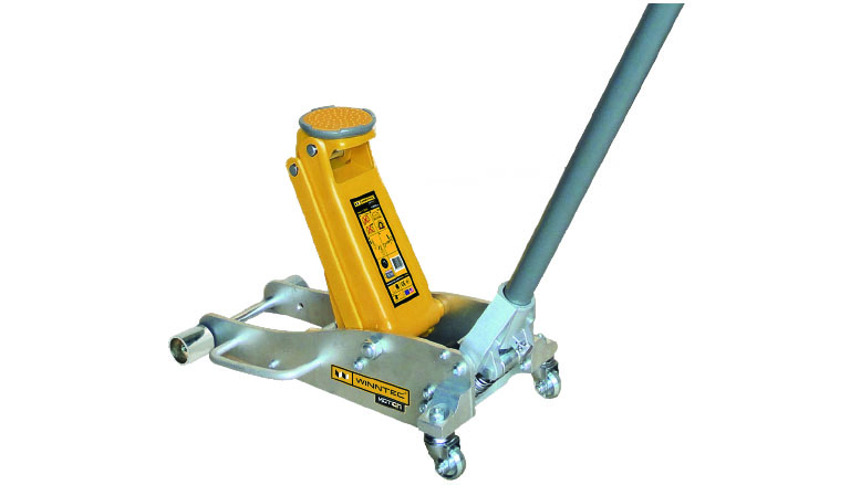 winntec 1.5 ton low profile ultra light trolley jack