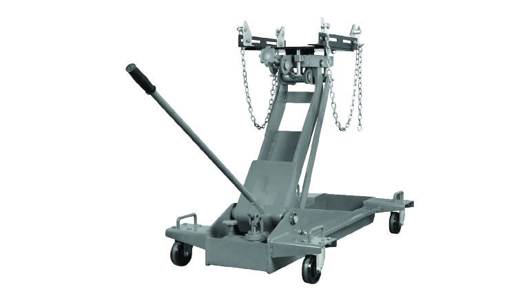 winntec 1.5 ton gearbox jack trolley type with cradle