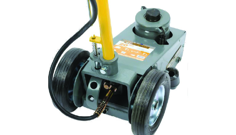 winntec y432001 20t air hydraulic trolley jack