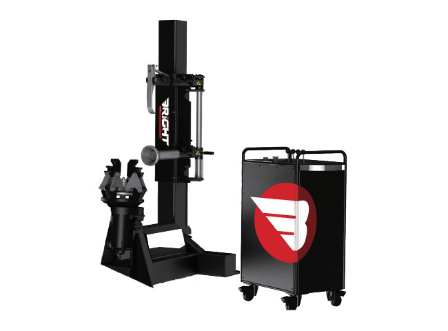 vertical truck and bus tyre changers by bright