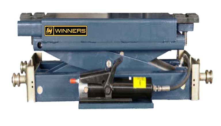 2.5 ton low profile pneumatic rolling jack