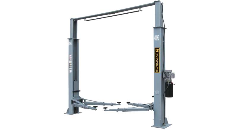 two post lift manual release 4 ton base free lift sg40dx imwinners