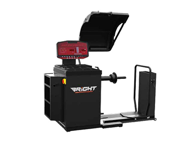 bright truck wheel balancer with wheel lift with car and van settings