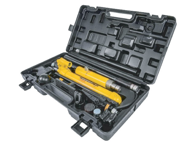 winntec 10t collision repair kit carry case included