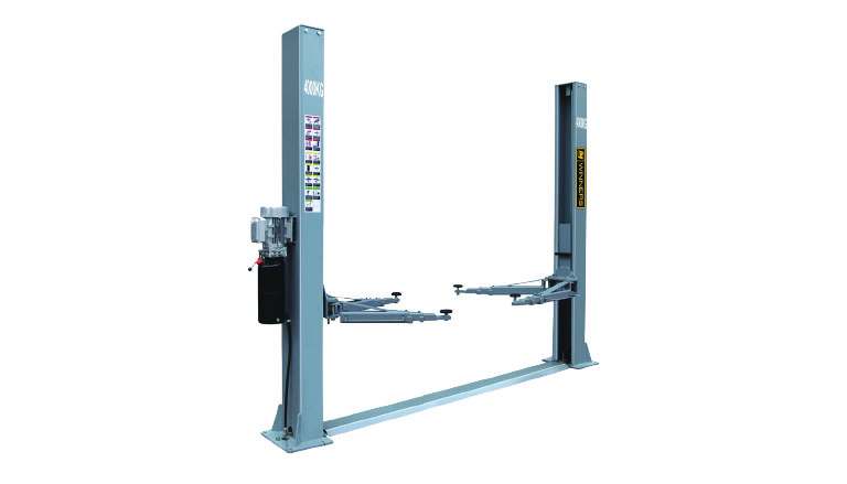sg40 two post lifts with base plate