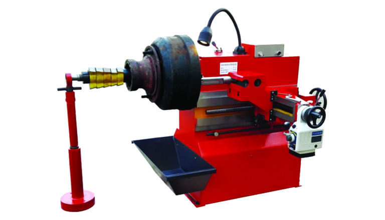 t8470 off car brake disc drum lathe
