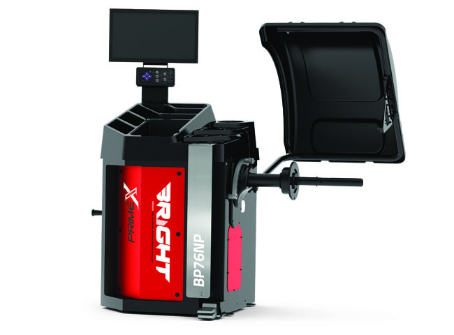 bright bp76 passenger wheel balancer with power clamp