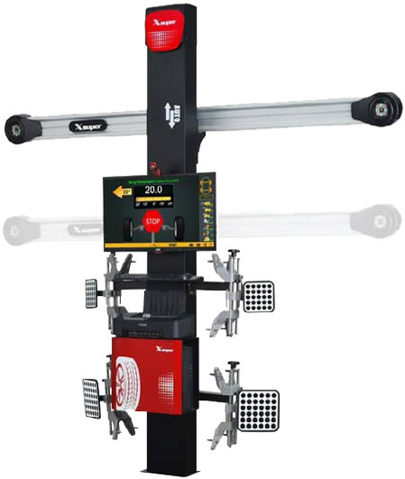 x96 auto tracking 3d wheel alignmnet machine