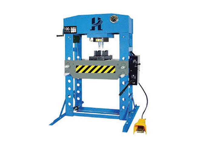 100 ton air hydraulic workshop press
