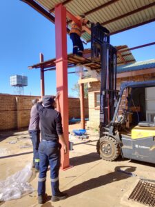 2 post hoists installation of mafikeng