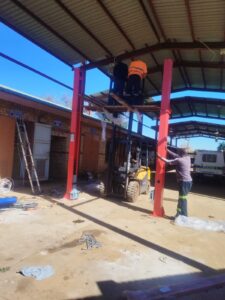 2 post lift installation of mafikeng