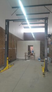 two post lift installation foton dealership centurion