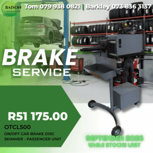 brake service disc skimmer