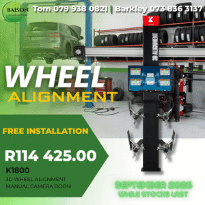 wheel alignment machine